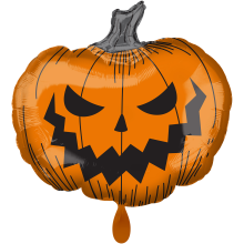 1 Balloon XXL - Hallows' Eve Pumpkin