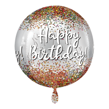 1 Balloon - Orbz® - HBD Sequins