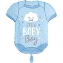 1 Balloon XXL - Baby Boy Onesie