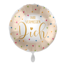 1 Ballon - Wir vermissen Dich