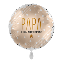 1 Ballon - Papa mein Superstar