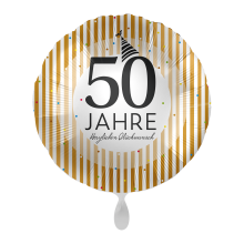 1 Ballon - 50 Jahre Golden Stripes