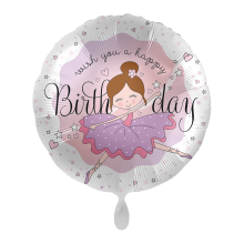 1 Balloon - Ballerina Birthday - ENG