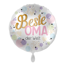 1 Ballon - Beste Oma der Welt