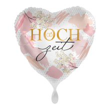 1 Ballon - Hochzeit Shine Rose