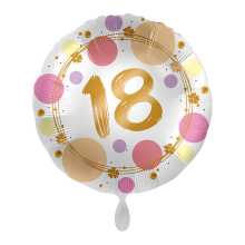 1 Balloon - Shiny Dots 18 - UNI