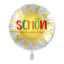 1 Ballon - Schön dass du wieder da bist