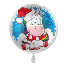 1 Balloon - Christmas Unicorn - UNI