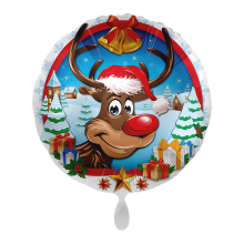 1 Balloon - Reindeer - UNI