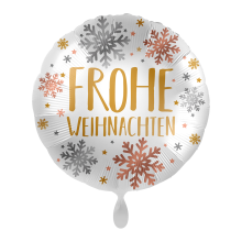 1 Balloon - Christmas Snowflakes - GER