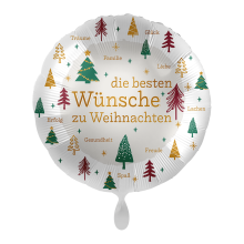 1 Ballon - Christmas Wishes