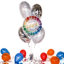 Heliumballon in a Box - Schulkind Glückwunsch