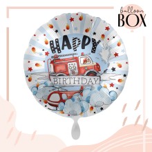Balloha® Box - DIY Happy Fire Engine - Birthday