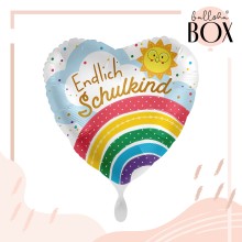 Balloha® Box - DIY Endlich Schulkind Regenbogen
