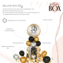 Balloha® Box - DIY 50 Jahre Golden Stripes