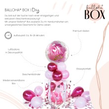 Balloha® Box - DIY 3x hoch Happy Birthday