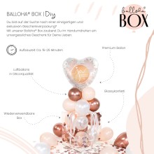 Balloha® Box - DIY Ja Glückwunsch zur Hochzeit