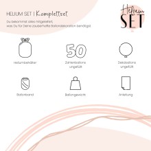 Helium Set - Pink Fifty