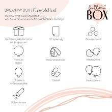Balloha® Box - DIY Happy Birthday Elegant Hearts