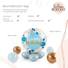 1 Balloon Bouquet - Lucky Birthday - ENG