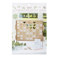 60 Connect 4 drop top game alternative guest book