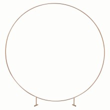 1 Moongate Hoop - Rose Gold