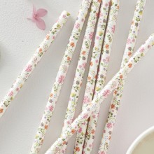 25 Straws - Floral