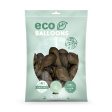 100 ECO-Luftballons - Ø 30cm - Brown