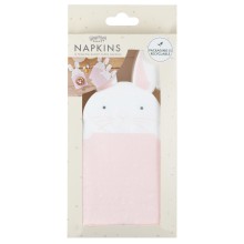 16 Napkin - Peaking Bunny - Fully Eco