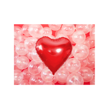 1 Ballon XXL - Herz - Rot