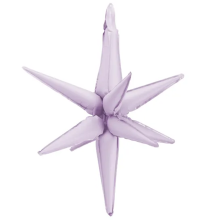 1 Ballon XXL 3D - Star Purple