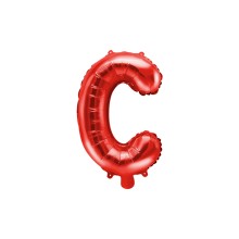 1 Ballon XS - Buchstabe C - Rot