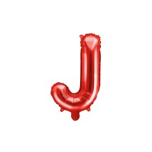 1 Ballon XS - Buchstabe J - Rot