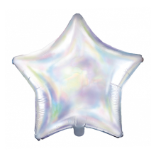 1 Ballon - Stern - Iridescent