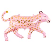 1 Ballon XXL - Pink Leopard