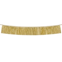 1 Girlande - Fringe Girlande Gold