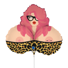 10 Miniballoons Airfilled - Mrs. B (Unverpackt)