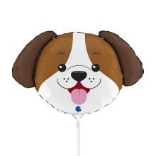 10 Miniballoons Airfilled - Dog Head (Unverpackt)