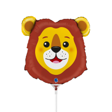 10 Miniballoons Airfilled - Lion Head (Unverpackt)