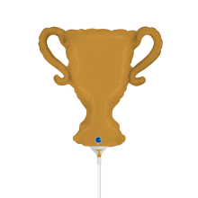 10 Miniballoons Airfilled - Golden Cup (Unverpackt)