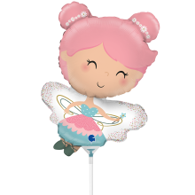 10 Miniballoons Airfilled - Fairy (Unverpackt)
