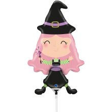 10 Miniballoons Airfilled - Lovable Witch (Unverpackt)
