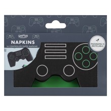16 Eco Napkin - Controller Shape - Black