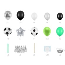 1 Ballonset - Ballongirlande - Football