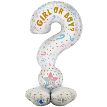 1 Balloon XXL - The Standups - Question Mark Gender Reveal