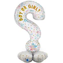 1 Balloon XXL - The Standups - Question Mark Gender Reveal