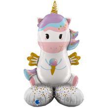 1 Balloon XXL - The Standups - Chubby Unicorn