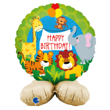 1 Balloon - The Standups - Jungle Animals Birthday