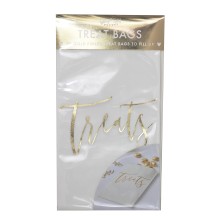 20 Treat Bags - Gold