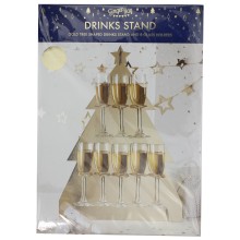 1 Prosecco Wall - Christmas Tree - Gold